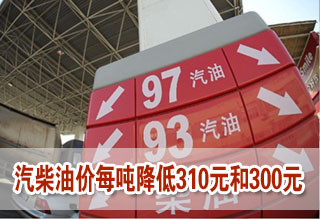 國家降低成品油價格