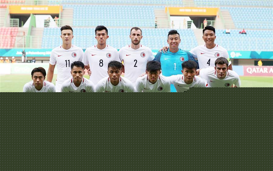 (SP)INDONESIA-BEKASI-ASIAN GAMES-MEN'S FOOTBALL-HONG KONG VS LAOS