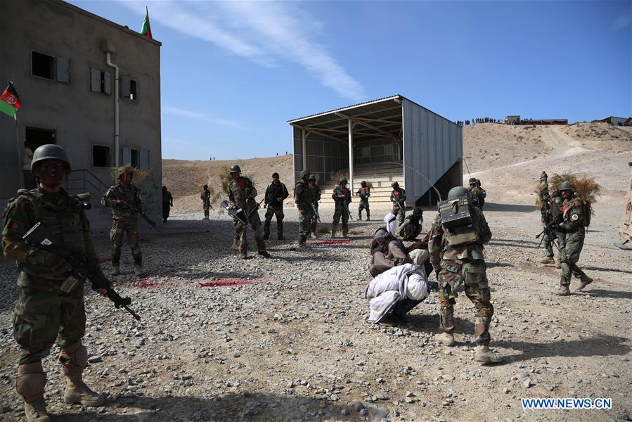 AFGHANISTAN-KABUL-MILITARY EXERCISE