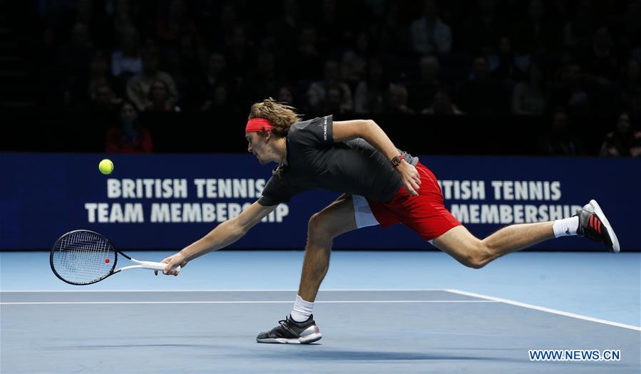 (SP)BRITAIN-LONDON-TENNIS-ATP WORLD TOUR FINALS-DAY 6