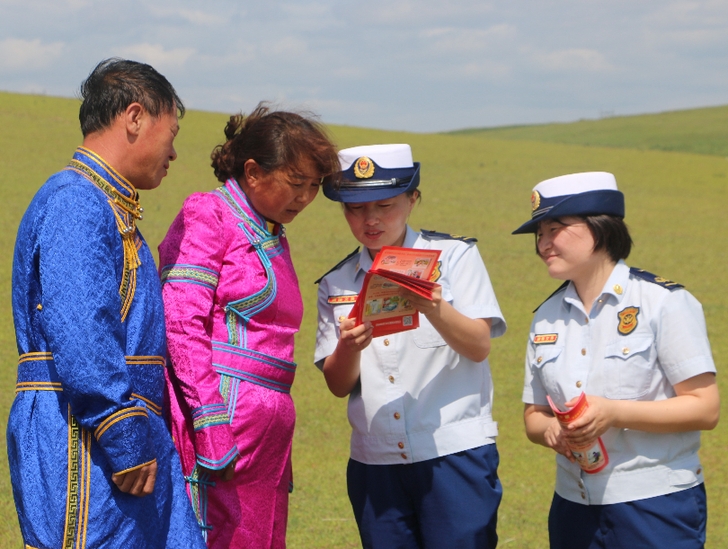 脫貧攻堅路上的&ldquo;火焰藍&rdquo;&mdash;&mdash;興安盟消防救援支隊