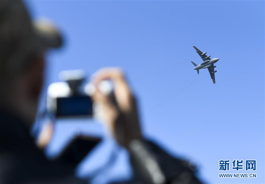 （軍事）（3）殲-20、運-20首次在東北地區進行飛行展示