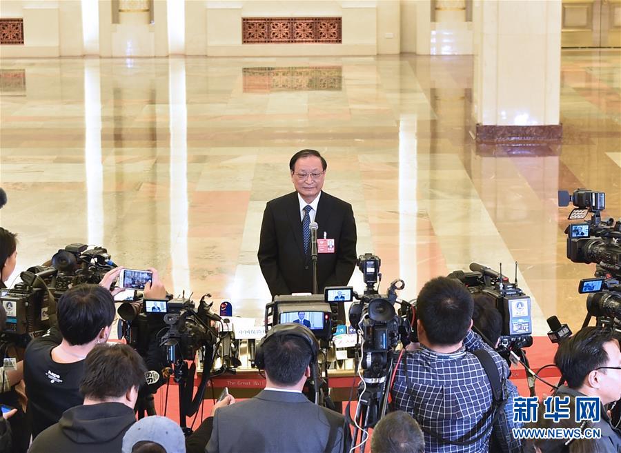 （兩會·政協開幕）（9）采訪部長