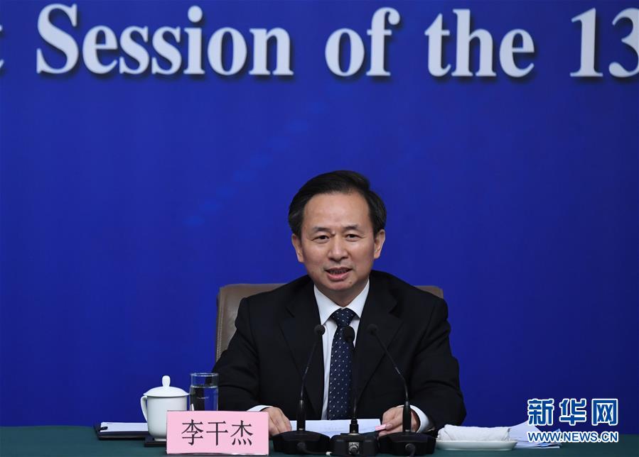 （兩會·XHDW）（2）李干杰就“打好污染防治攻堅戰”答記者問