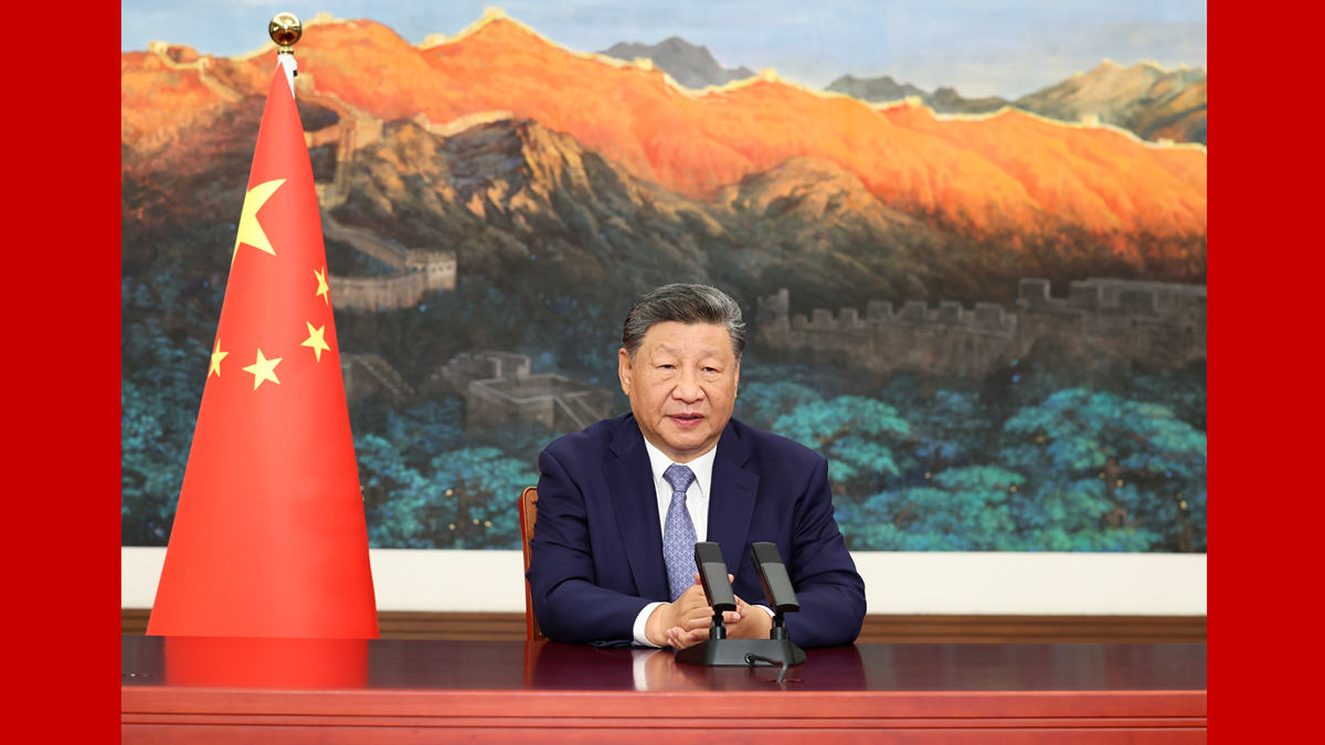 習近平在聯合國氣候變化峰會發表視頻致辭