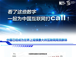 看了這些數字，一起為中國互聯網打call！