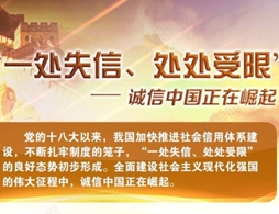 圖解：“一處失信、處處受限”——誠信中國正在崛起