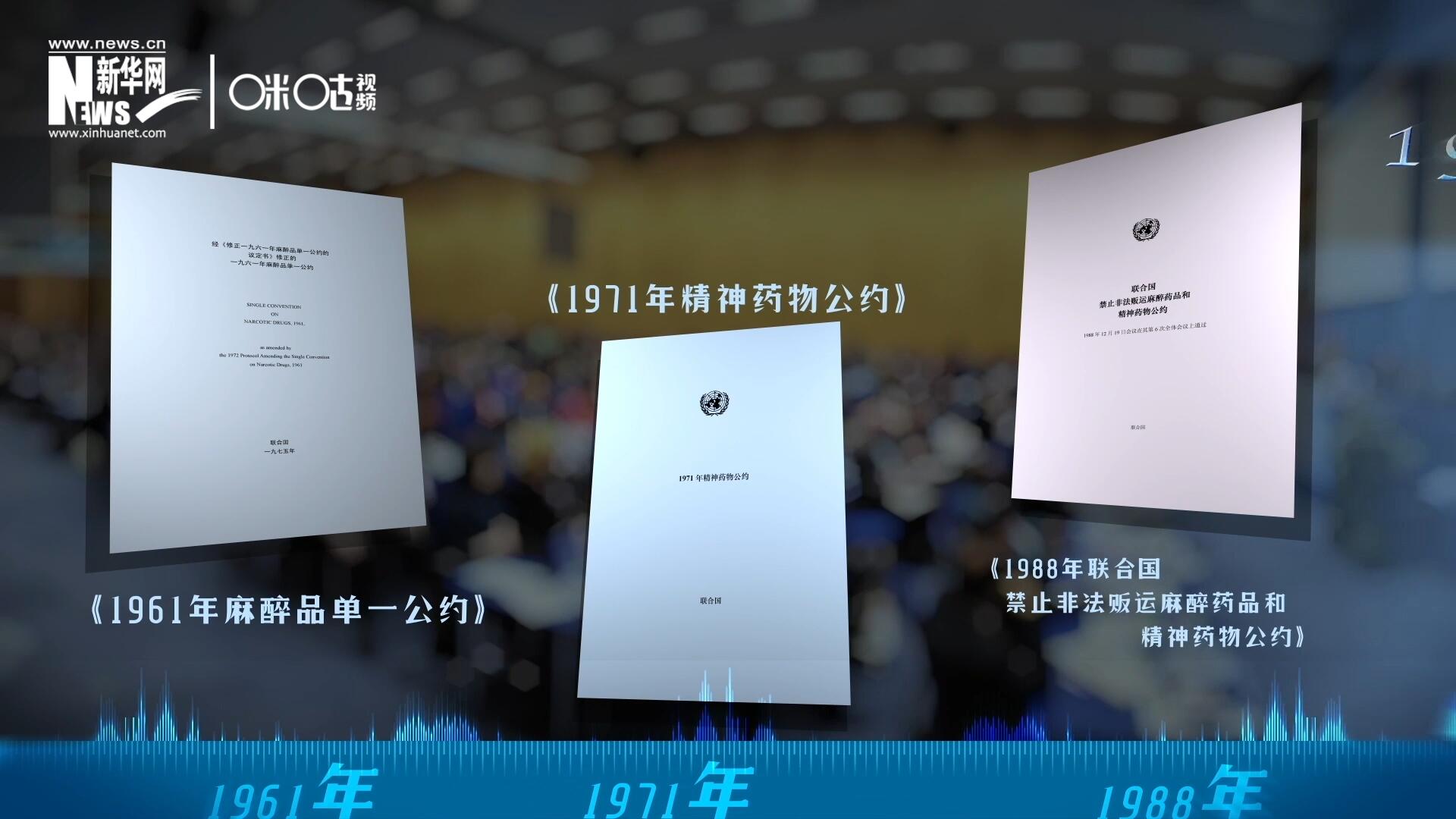 當(dāng)前國(guó)際社會(huì)所共同遵循的三大國(guó)際禁毒公約，分別在1961年、1971年和1988年 由聯(lián)合國(guó)牽頭締結(jié)。