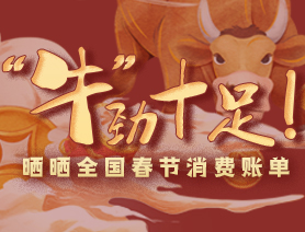 “牛”勁十足！曬曬全國春節消費賬單