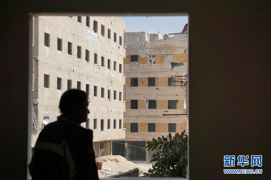 （國際&middot;圖文互動）（3）通訊：敘利亞危機爆發(fā)8周年：廢墟中&ldquo;療傷&rdquo;的東古塔