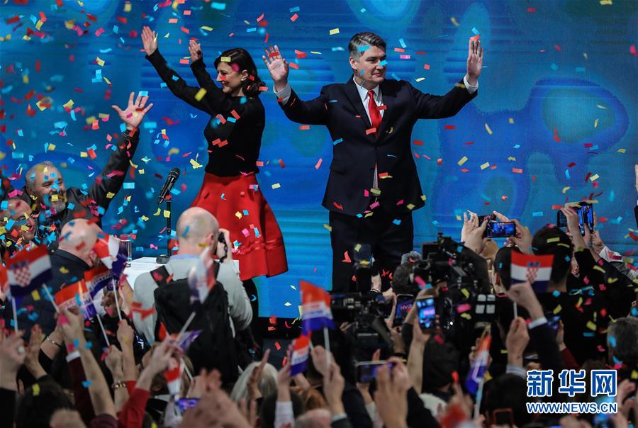 (國際)(2)克羅地亞前總理米拉諾維奇當選新總統