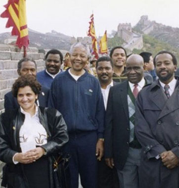 1992年 1999年 曼德拉兩次訪(fǎng)華